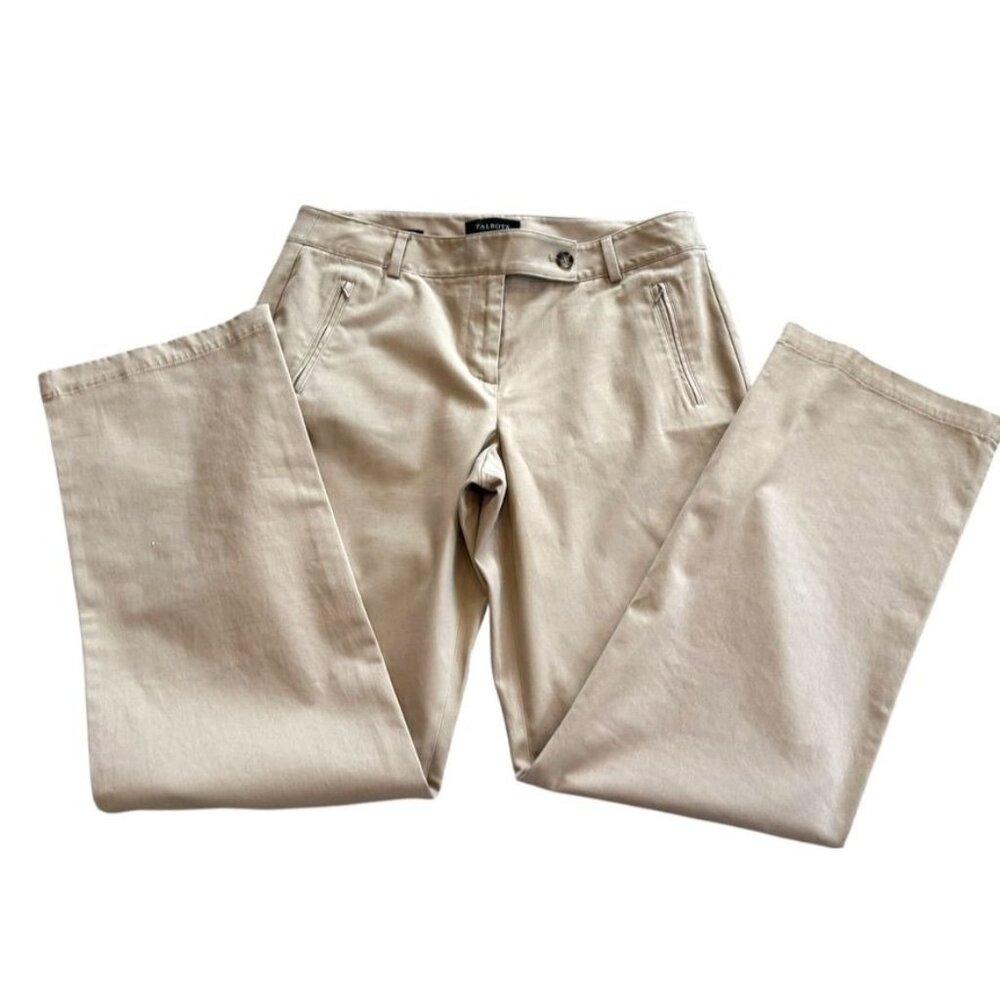 NWT Talbots Signature Chino Beige Size 10
